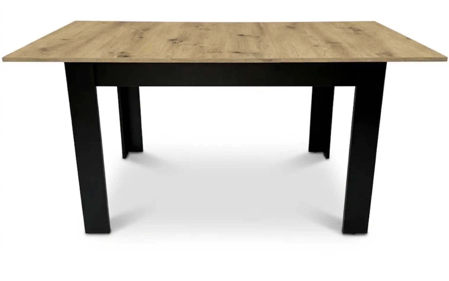 Stół rozkładany prostokątny 120-160x80 cm do kuchni jadalni dla 4-6 osób dąb artisan - obrazek 6