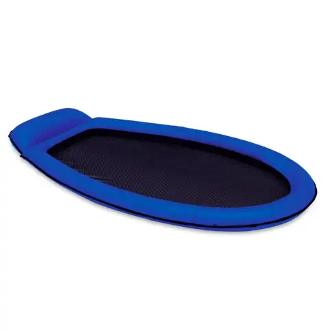 Materac plażowy z siateczką do pływania chłodzący niebieski INTEX 58836 BLUE