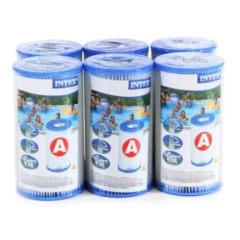 Filtr filtry typ A - do pompy basenu INTEX 29000 - 6 sztuk