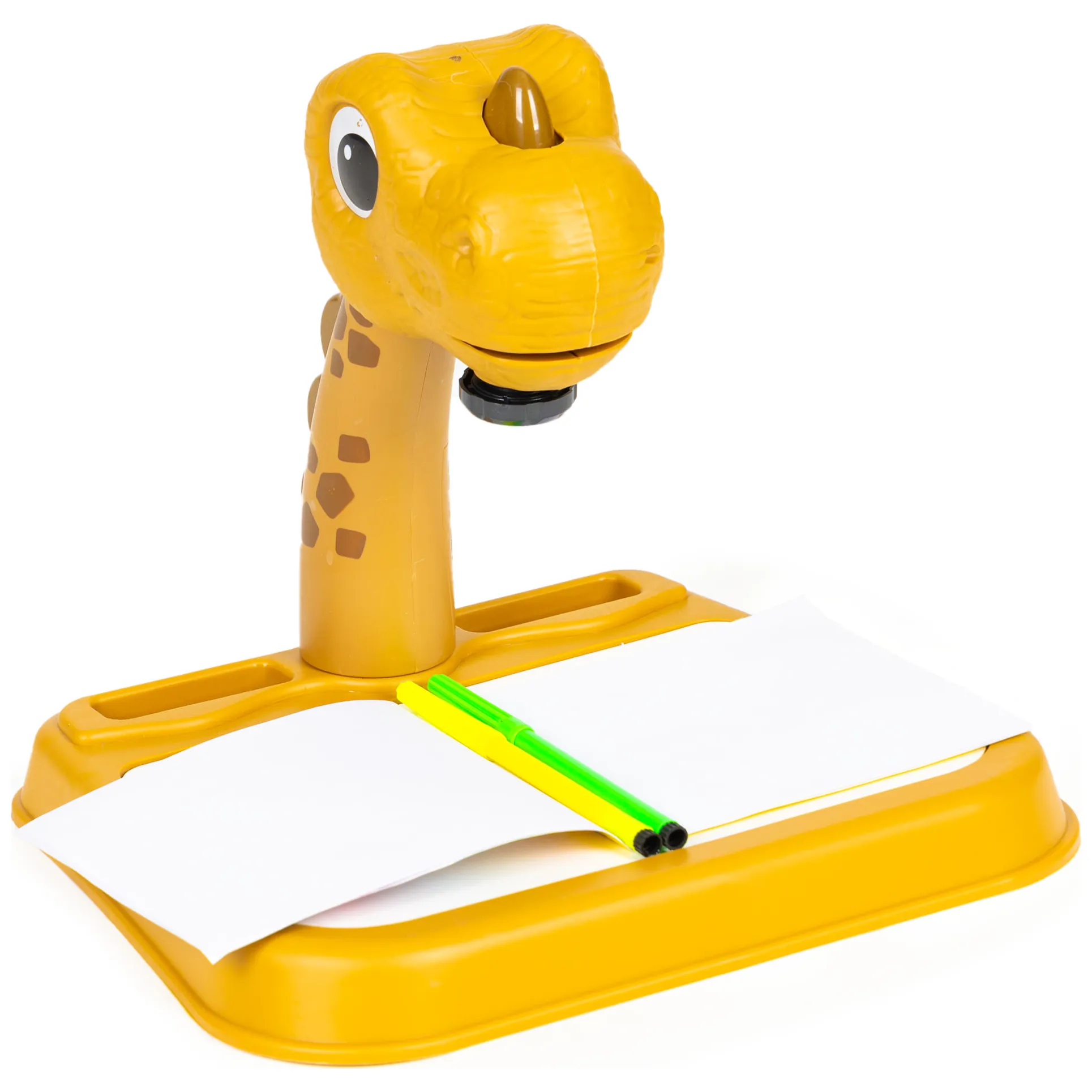 Projektor tablica do rysowania dinozaur 12 flamastrów 24 wzory - obrazek 5