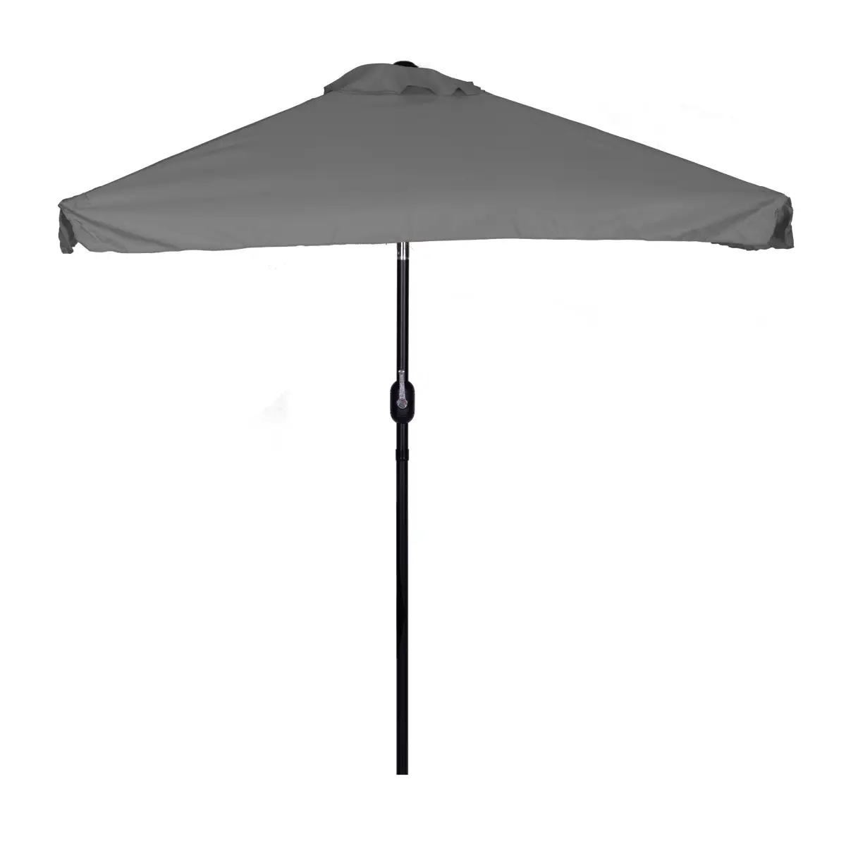 Prostokątny duży parasol ogrodowy skośny łamany z korbą szary 200x140 cm MultiGarden - obrazek 8
