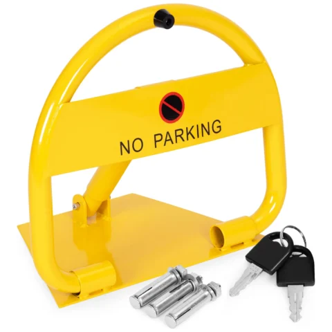 Blokada parkingowa składana zapora na klucz 40 cm