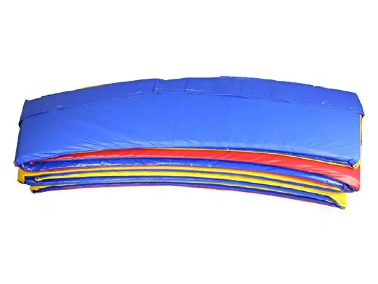 Osłona sprężyn do trampoliny 12 ft miękka mata ochronna 366-374 cm kolorowa - obrazek 4