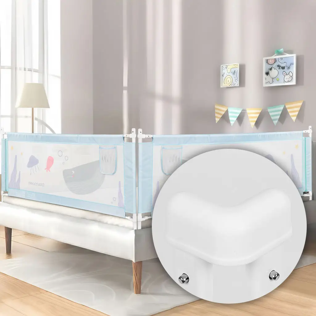 Barierka ochronna na łóżko 200 cm osłona zabezpieczenie dla dzieci ECOTOYS - obrazek 4