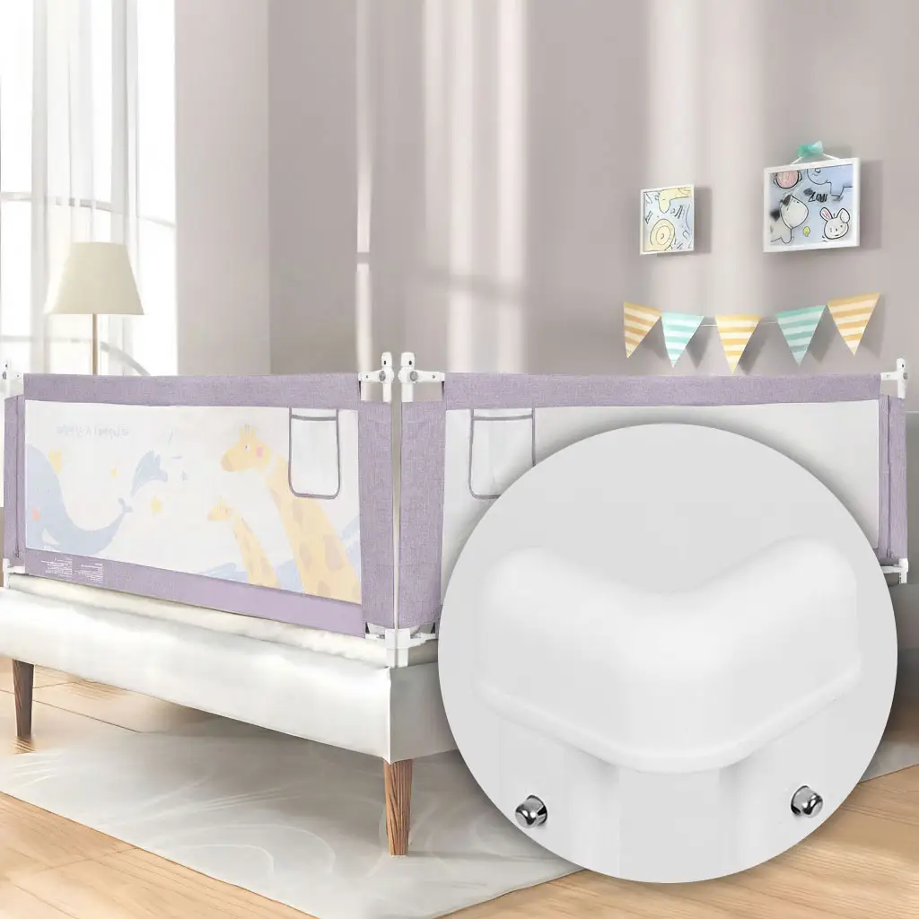 Barierka ochronna na łóżko 200 cm osłona zabezpieczenie dla dzieci ECOTOYS - obrazek 4