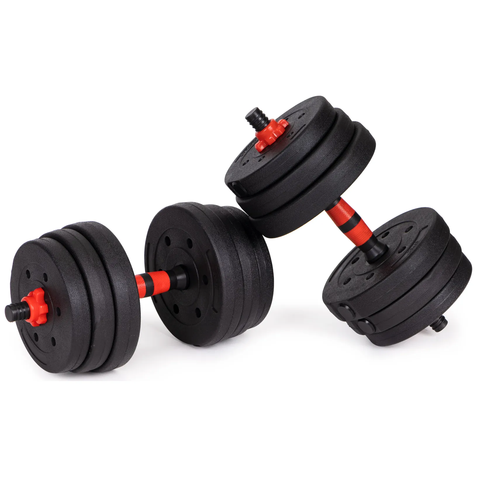 Hantle regulowane 2x10 kg sztanga zestaw 20 kg gryf - obrazek 5