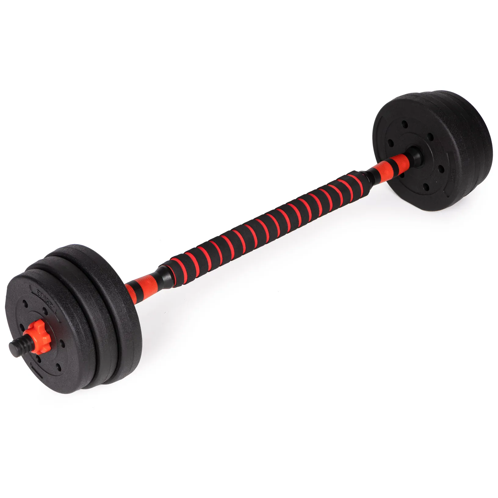 Hantle regulowane 2x10 kg sztanga zestaw 20 kg gryf - obrazek 6