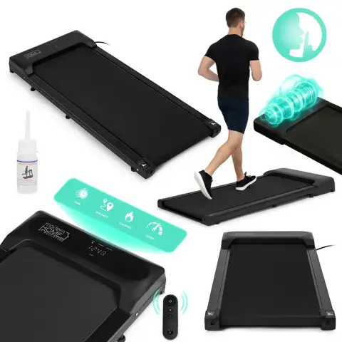 Bieżnia domowa elektryczna walking pad treningowy pod biurko 6 km/h ModernHome