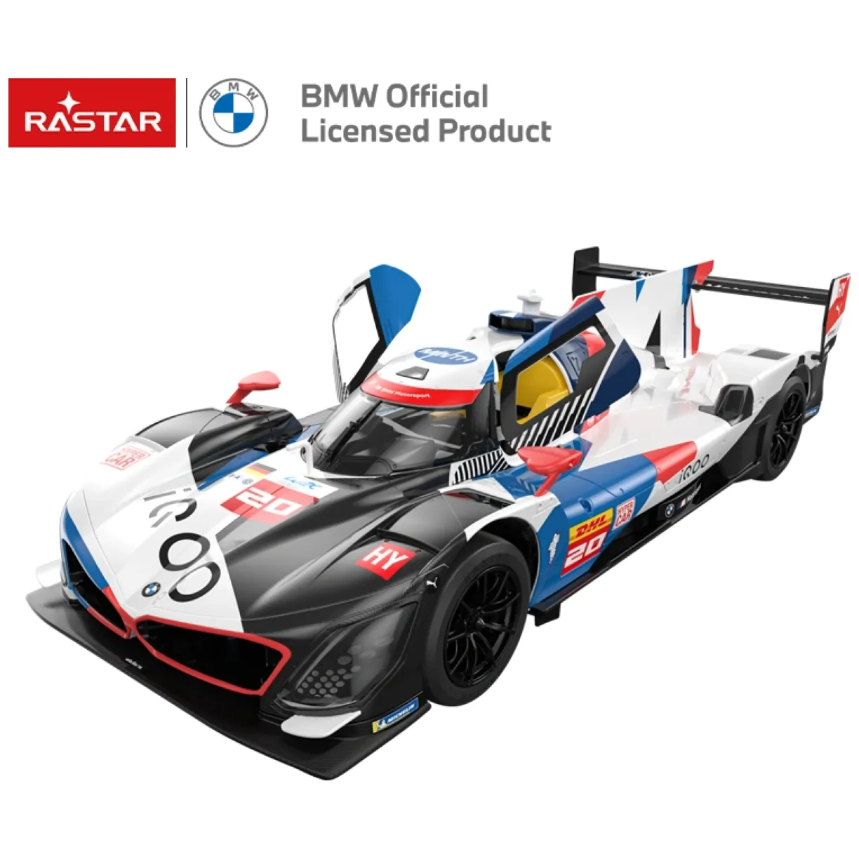 Samochód zdalnie sterowany BMW M Hybrid V8 R/C skala 1:14 Rastar 10190 - obrazek 7