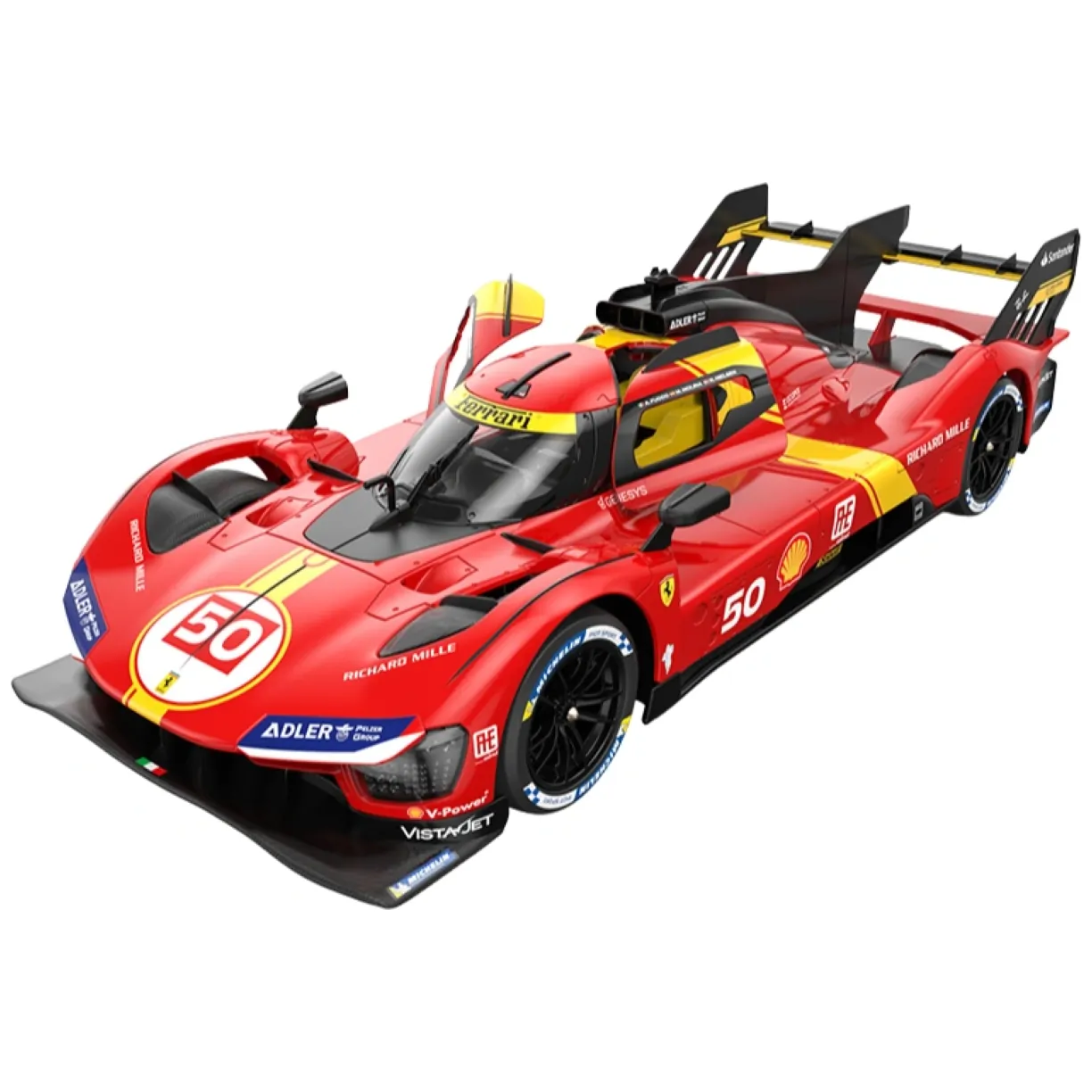 Samochód zdalnie sterowany Ferrari 499P R/C skala 1:14 Rastar 10110 - obrazek 3