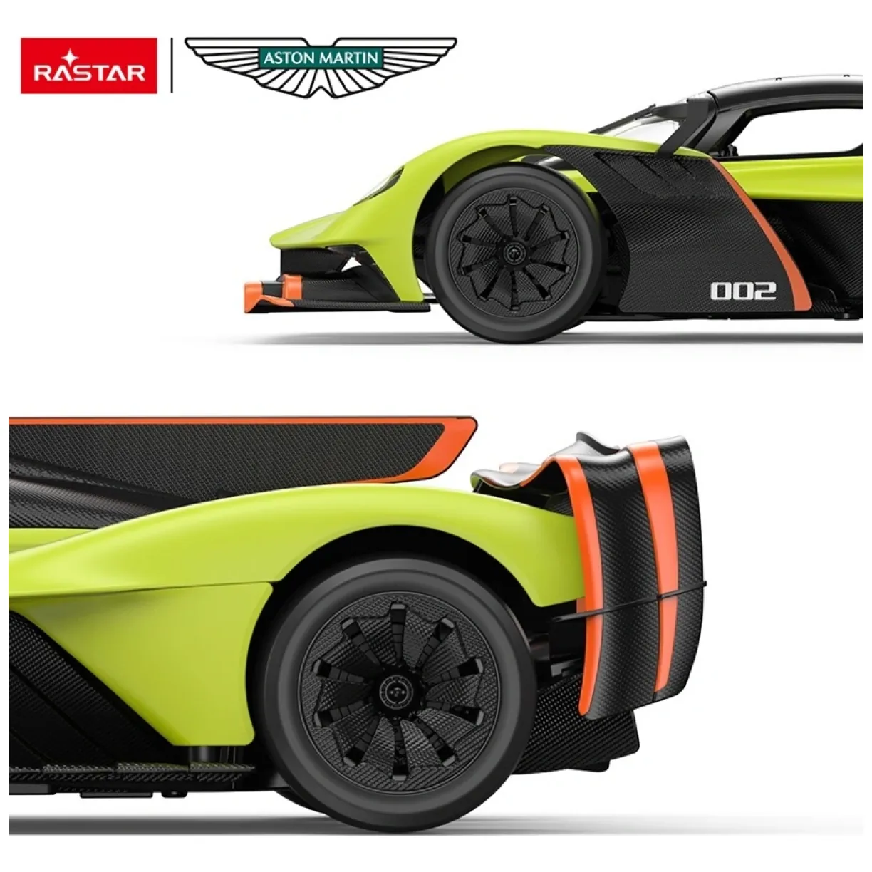 Samochód zdalnie sterowany Aston Martin Valkyrie AMR PRO R/C skala 1:14 Rastar 92100 - obrazek 5