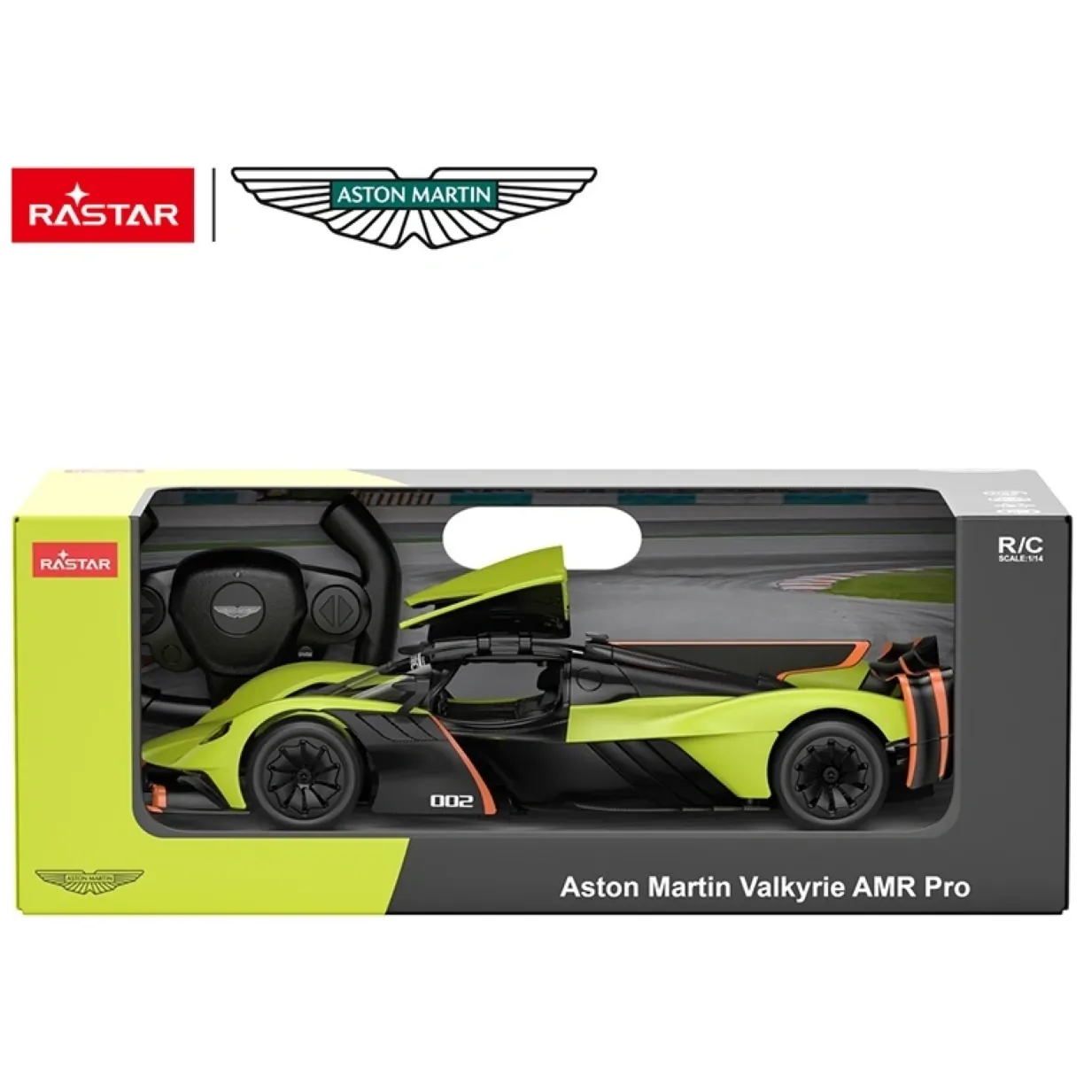 Samochód zdalnie sterowany Aston Martin Valkyrie AMR PRO R/C skala 1:14 Rastar 92100 - obrazek 7