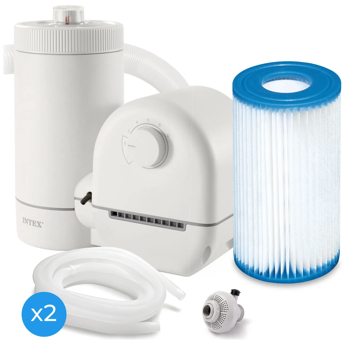 Pompa filtrująca do basenu 5678L/h filtr + elementy instalacyjne INTEX 26636