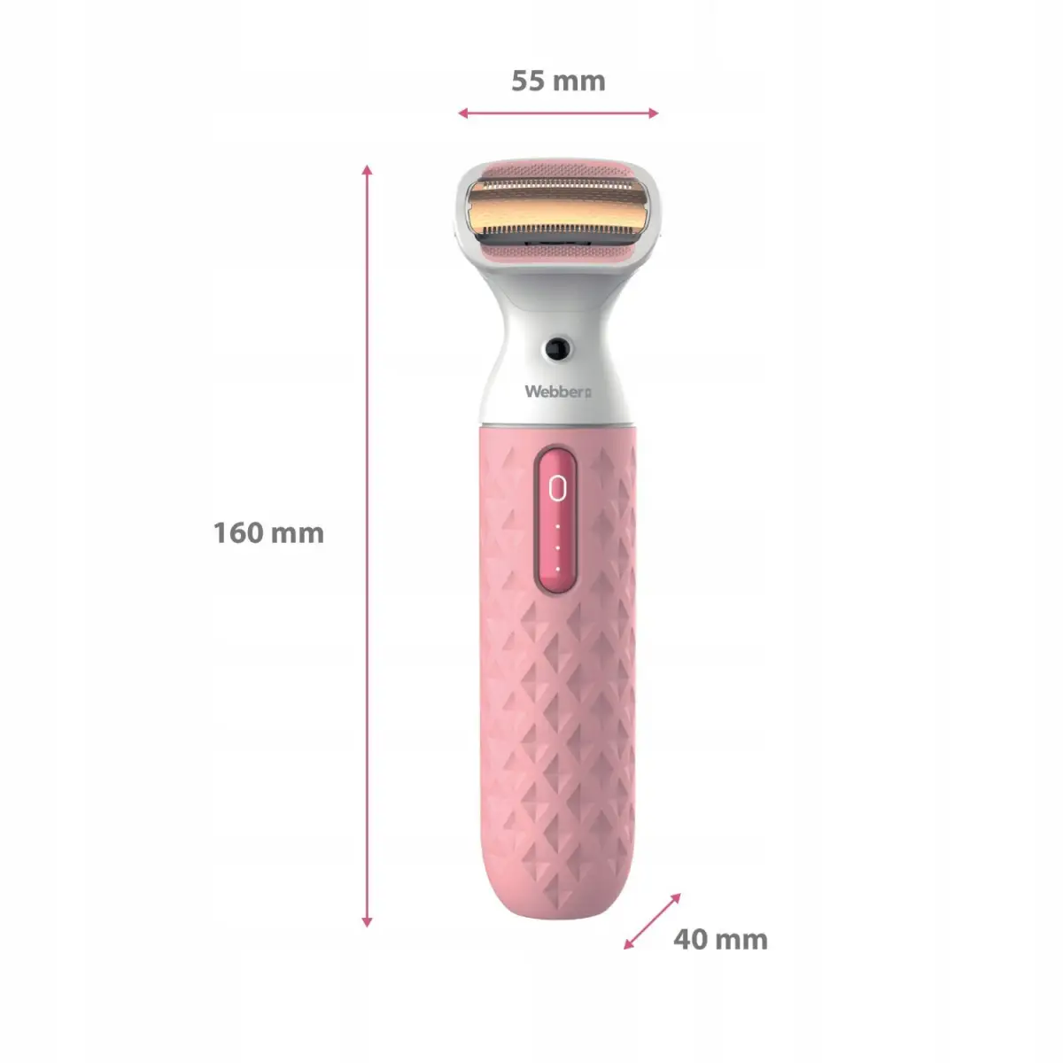 Golarka damska trymer 4w1 maszynka do golenia depilator ciała Webber LG400 - obrazek 10