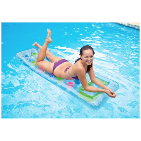 Dmuchany materac plażowy do pływania 188x89 cm INTEX 59894