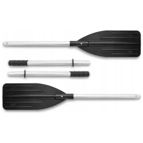 Wiosła 2 szt do pontonu aluminiowe do kajaku jednopiórowe 137 cm INTEX