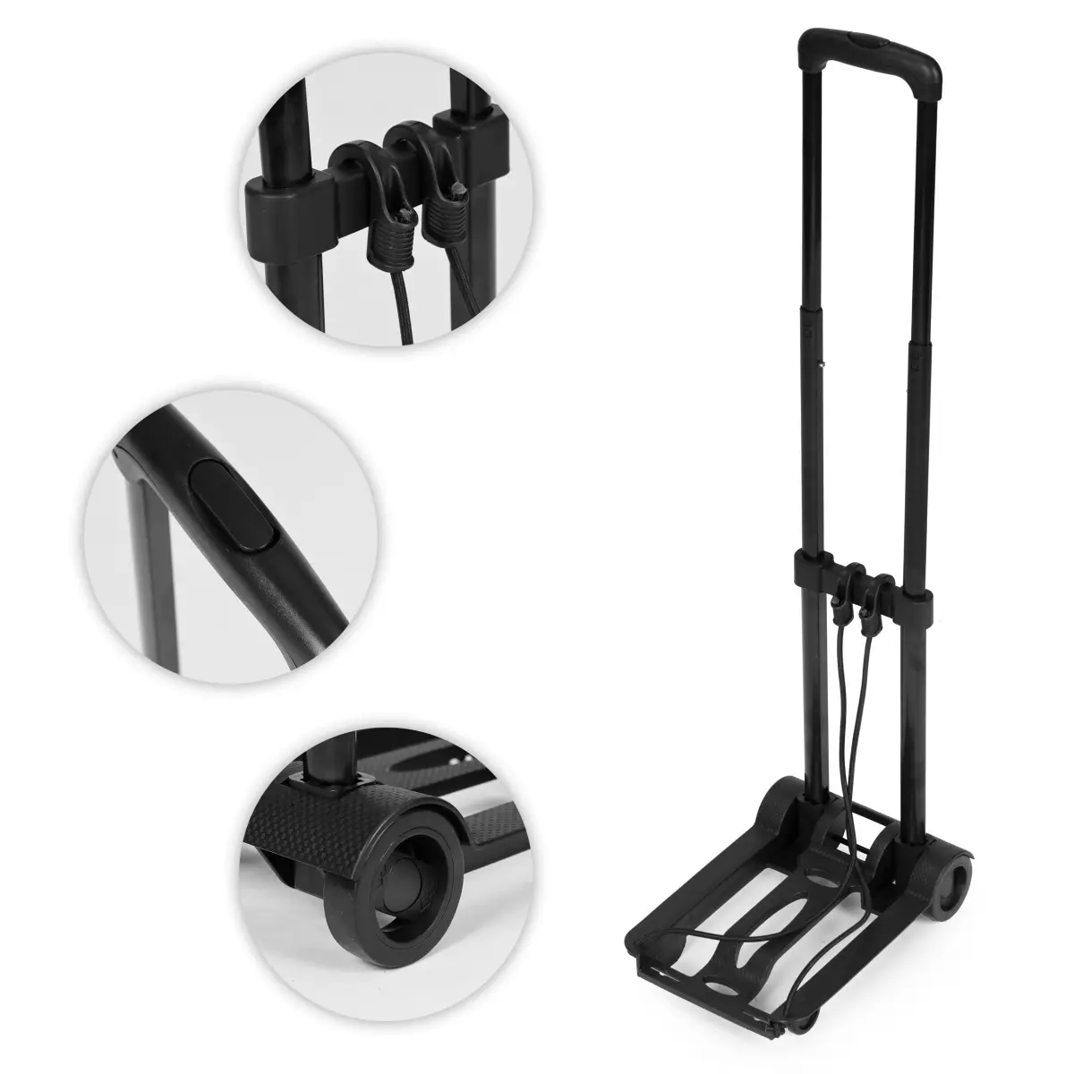 Wózek transportowy magazynowy składany ręczny młynarka 30 kg ModernHome - obrazek 7