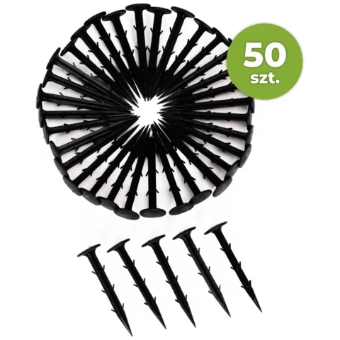 Kołki do mocowania agrowłókniny agrotkaniny kotwy szpilki 50 szt. 15 cm MultiGarden