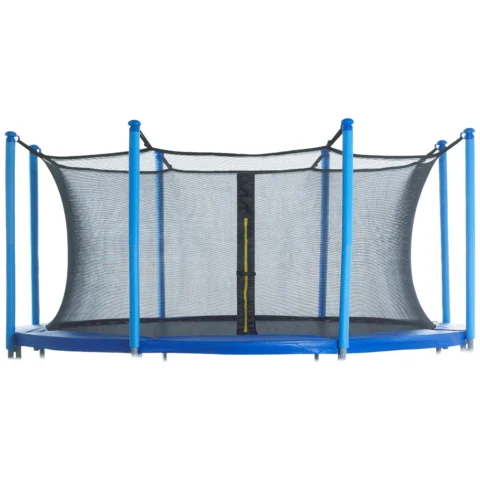 Wewnętrzna siatka ochronna na trampolinę 10 ft 8 słupków 305 cm