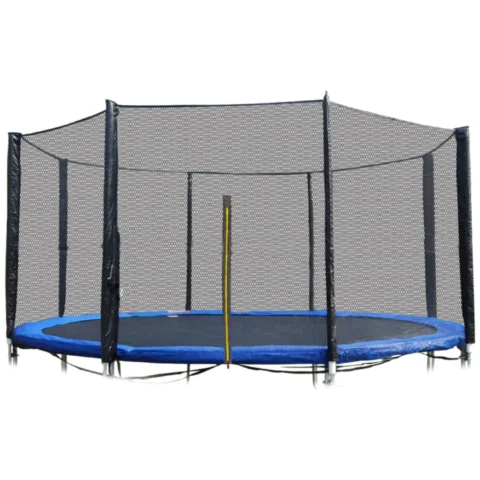 Siatka ochronna zewnętrzna na trampolinę 10 ft 8 słupków 305 cm