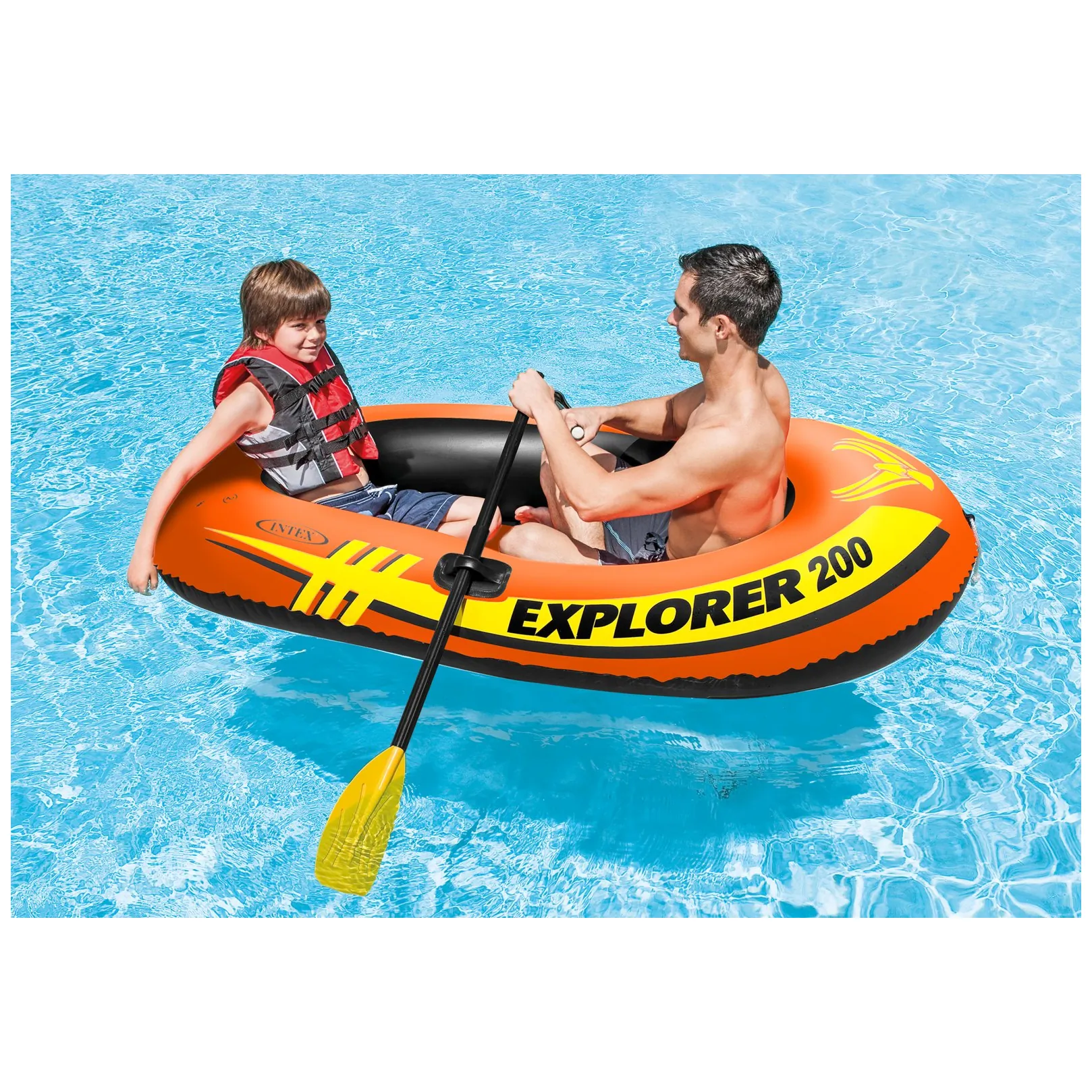 Wiosła do pontonu 2 sztuki 122 cm jednopiórowe INTEX 59623 - obrazek 4