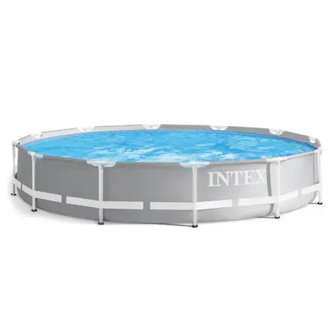 Basen stelażowy ogrodowy okrągły 366 cm INTEX 26710