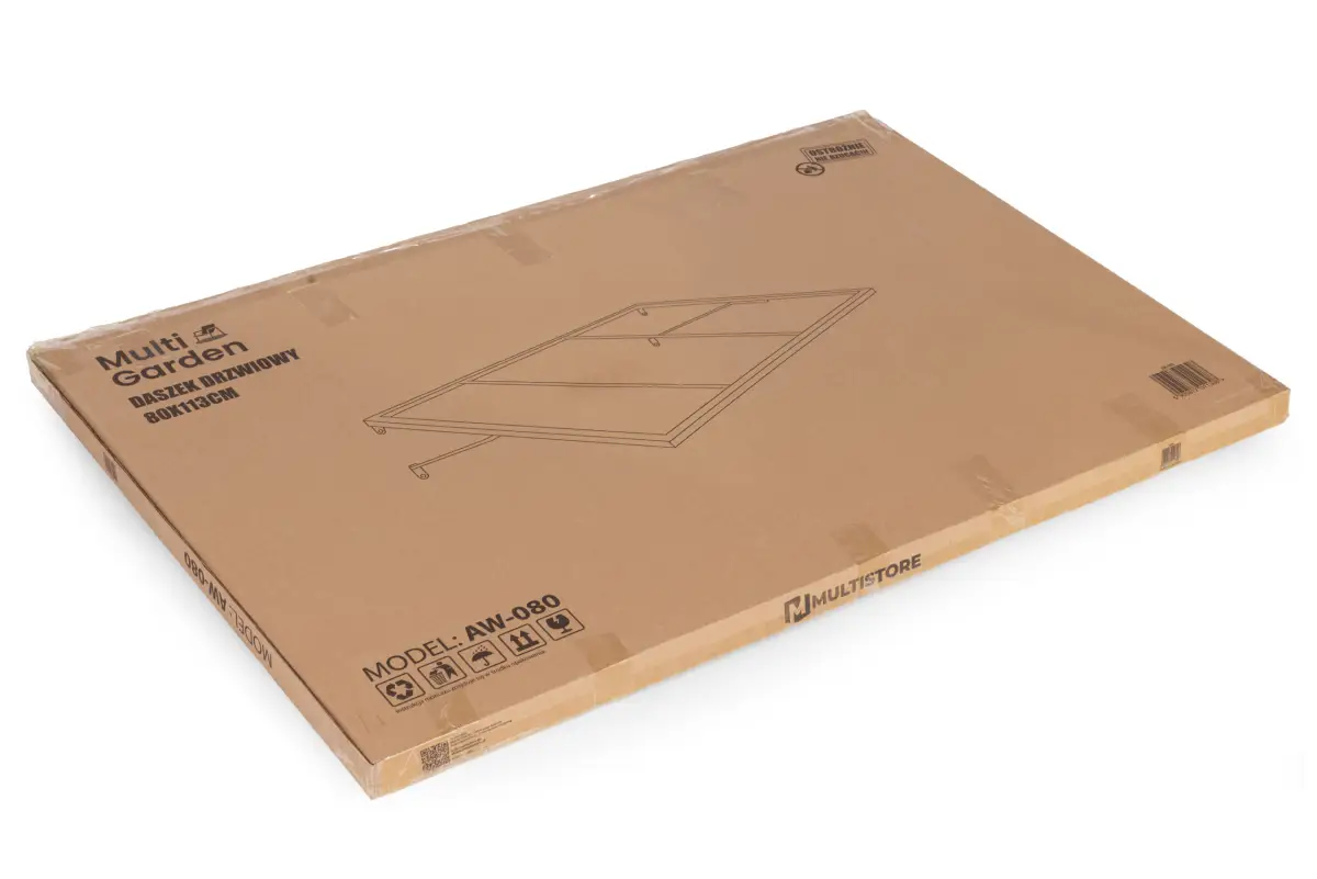 Daszek nad drzwi wejściowe 113x80 cm zadaszenie osłona UV MultiGarden - obrazek 9