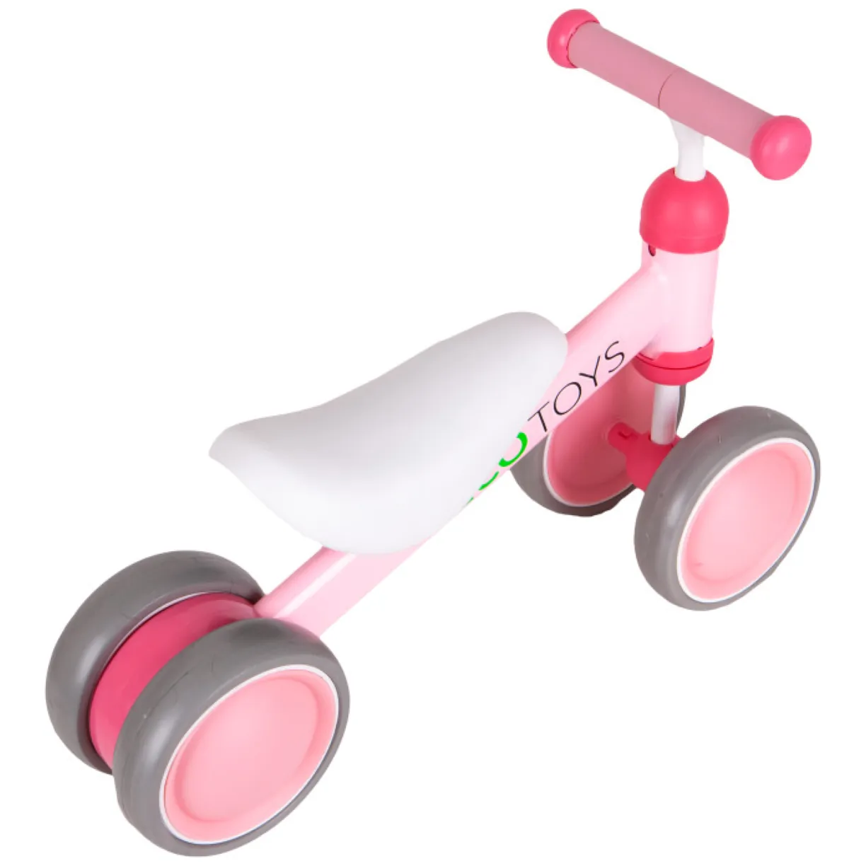 Rowerek biegowy treningowy mini rower dla dzieci różowy ECOTOYS - obrazek 6