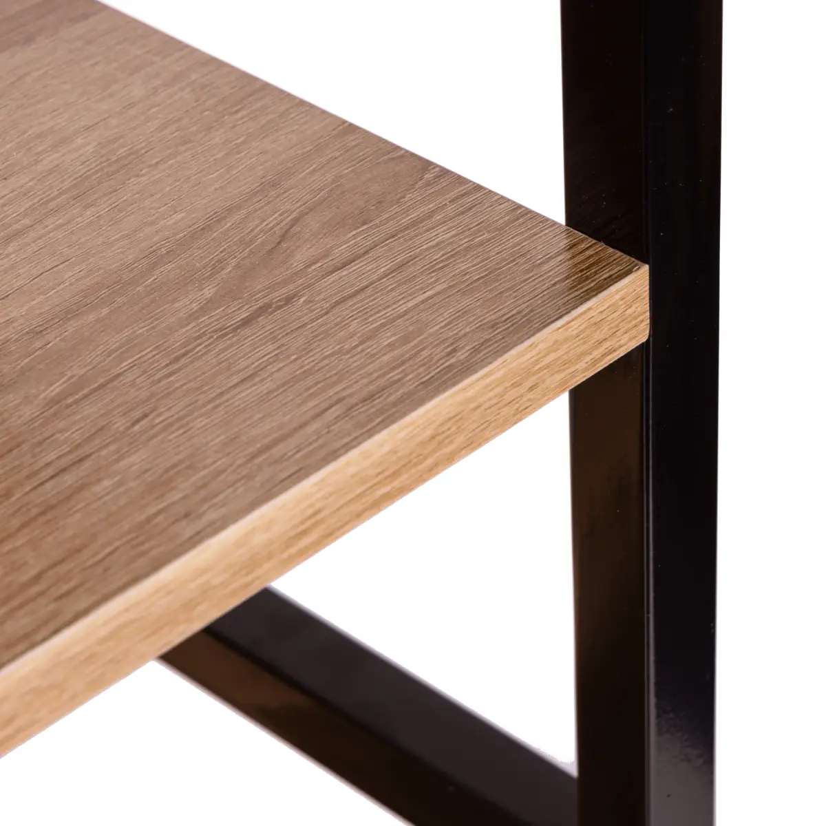 Regał loftowy wysoki 5 półek metal MDF ModernHome - obrazek 6