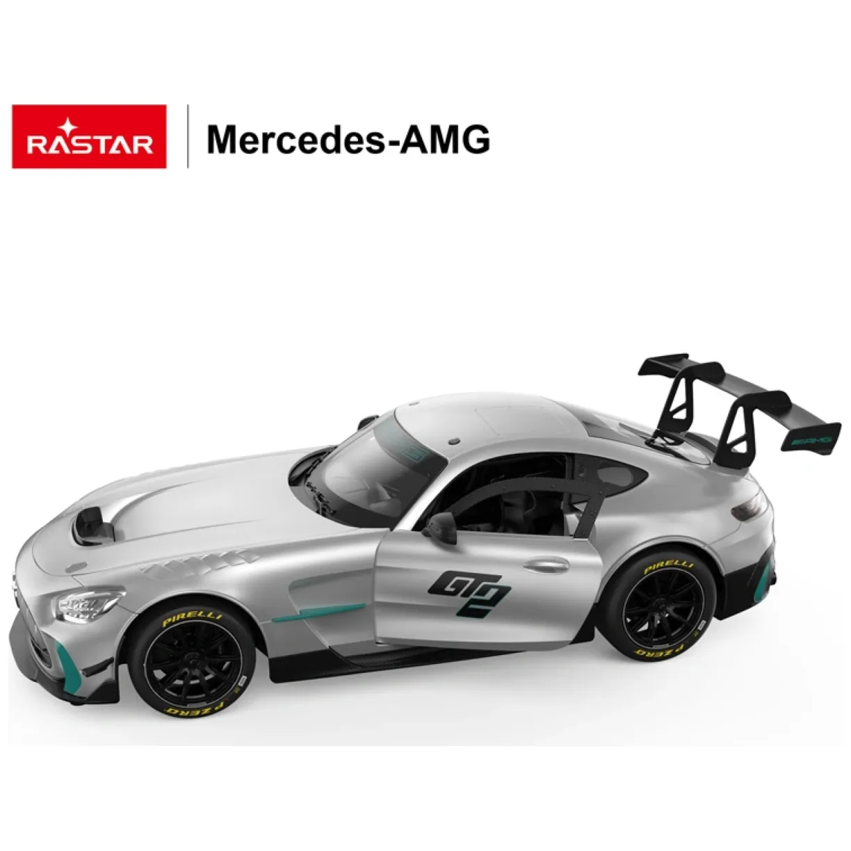 Samochód zdalnie sterowany Mercedes AMG GT2 R/C skala 1:14 Rastar 10220 - obrazek 9