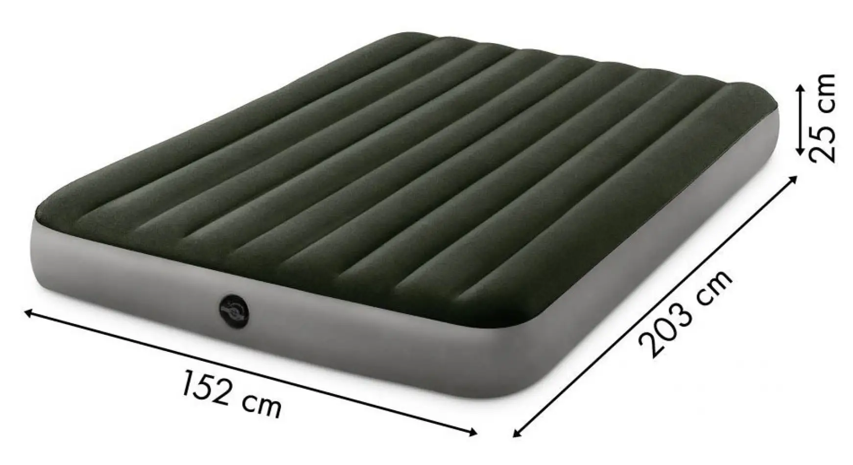 Materac dmuchany łóżko dwuosobowy 203x152 cm INTEX 64109 - obrazek 6