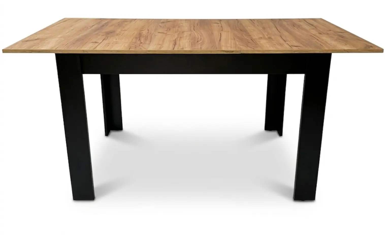 Stół rozkładany prostokątny 120-160x80 cm do kuchni jadalni dla 4-6 osób dąb craft - obrazek 3
