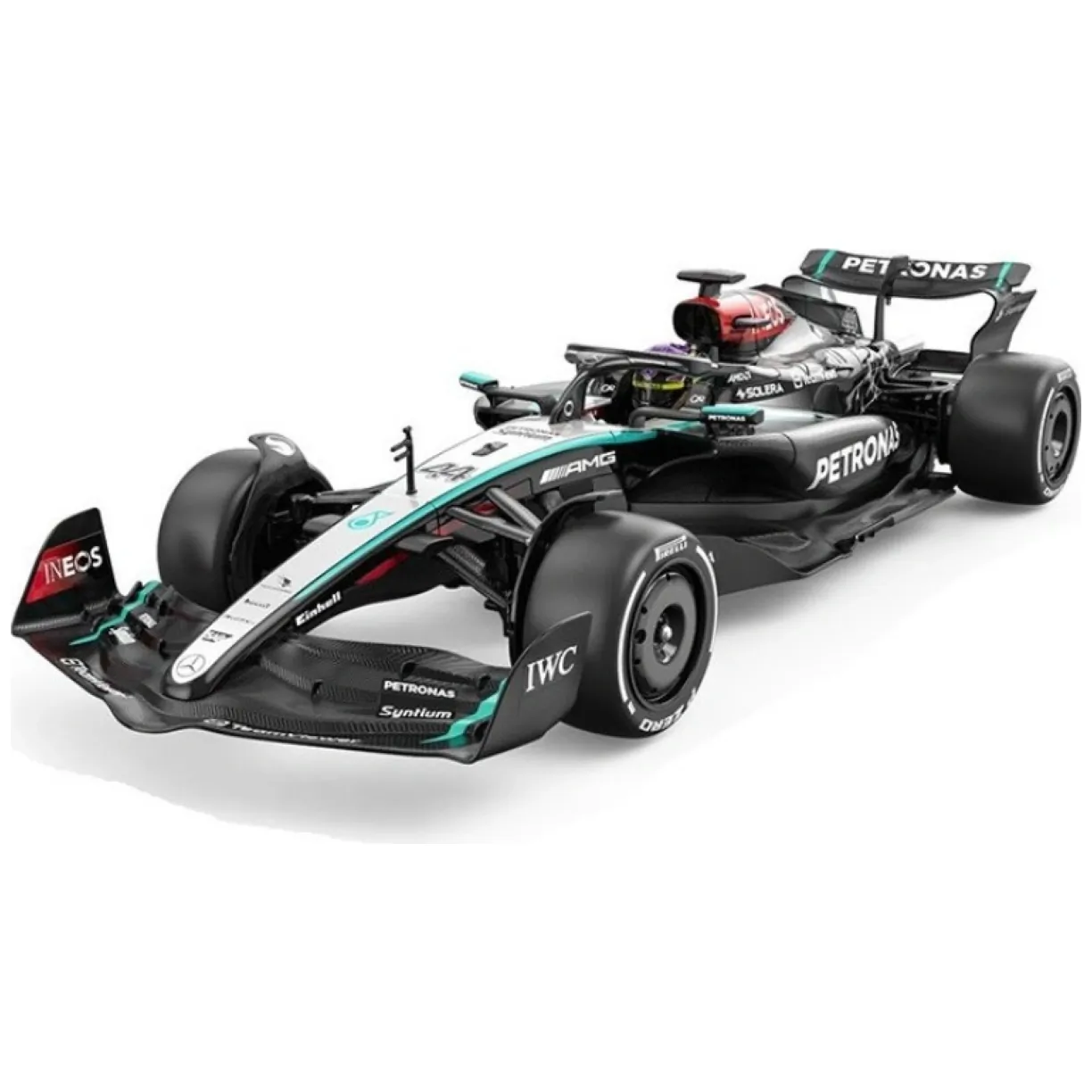 Samochód zdalnie sterowany Mercedes AMG F1 W15 E R/C skala 1:12 Rastar 10250 - obrazek 2