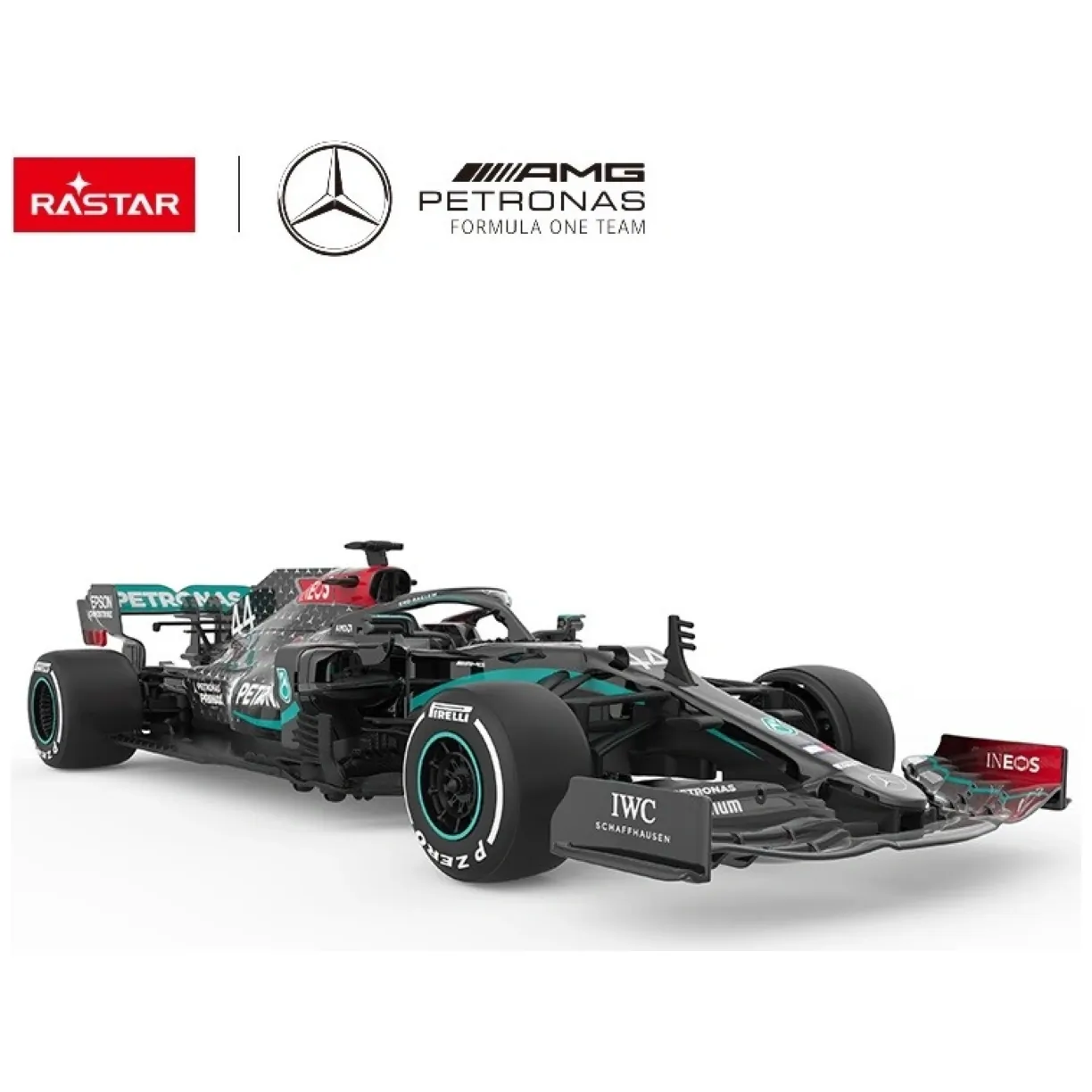 Samochód zdalnie sterowany Mercedes-AMG F1 W11 EQ Performance R/C skala 1:18 Rastar 98500 - obrazek 3