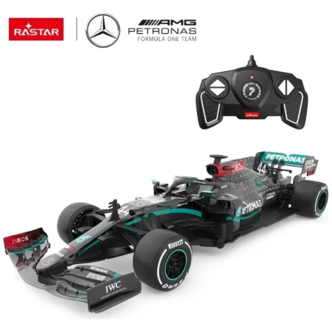 Samochód zdalnie sterowany Mercedes-AMG F1 W11 EQ Performance R/C skala 1:18 Rastar 98500
