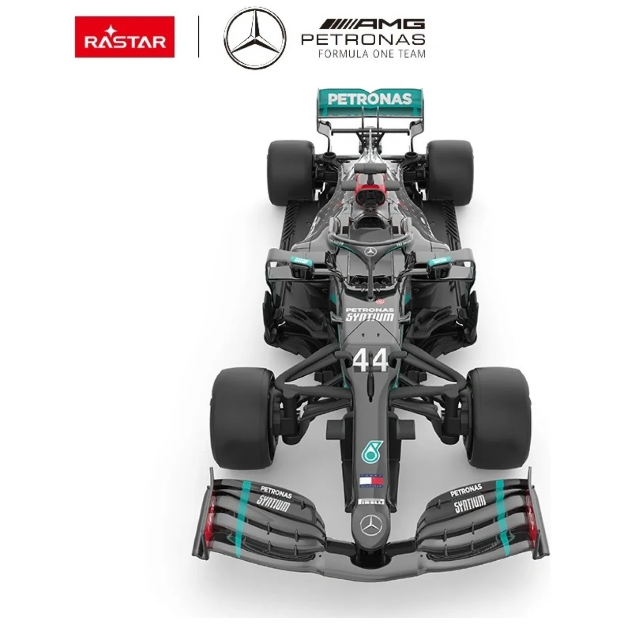 Samochód zdalnie sterowany Mercedes-AMG F1 W11 EQ Performance R/C skala 1:18 Rastar 98500 - obrazek 9