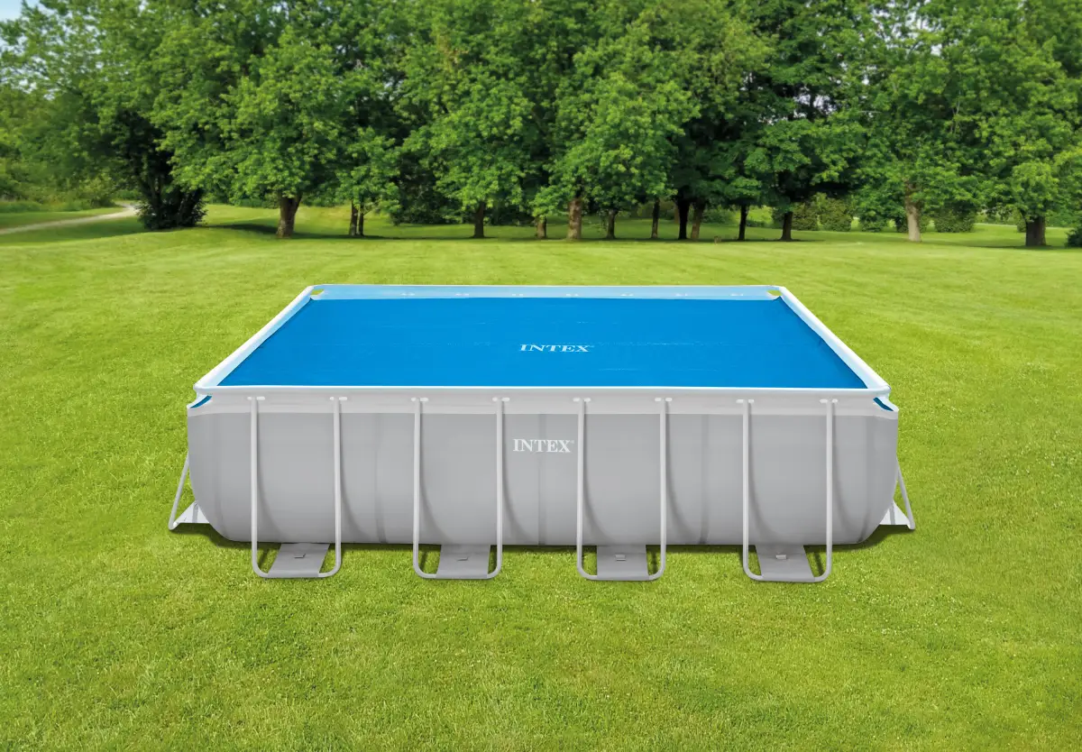 Mata solarna pokrywa do basenu stelażowego 488x244 cm INTEX 28029 - obrazek 2