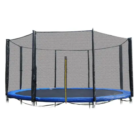 Siatka ochronna zewnętrzna na trampolinę 10 ft 8 słupków 305 cm