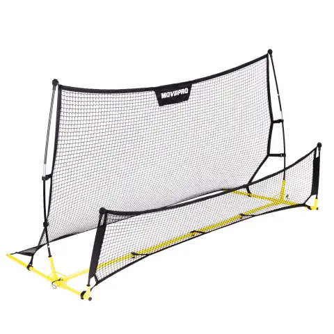 Rebounder trenażer piłkarski dwustronny do treningu strzałów 220x120 cm MOVEPRO